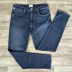 Citizens of Humanity High Rise Sloane Skinny Jeans Dark Baltic Wash  sz 29